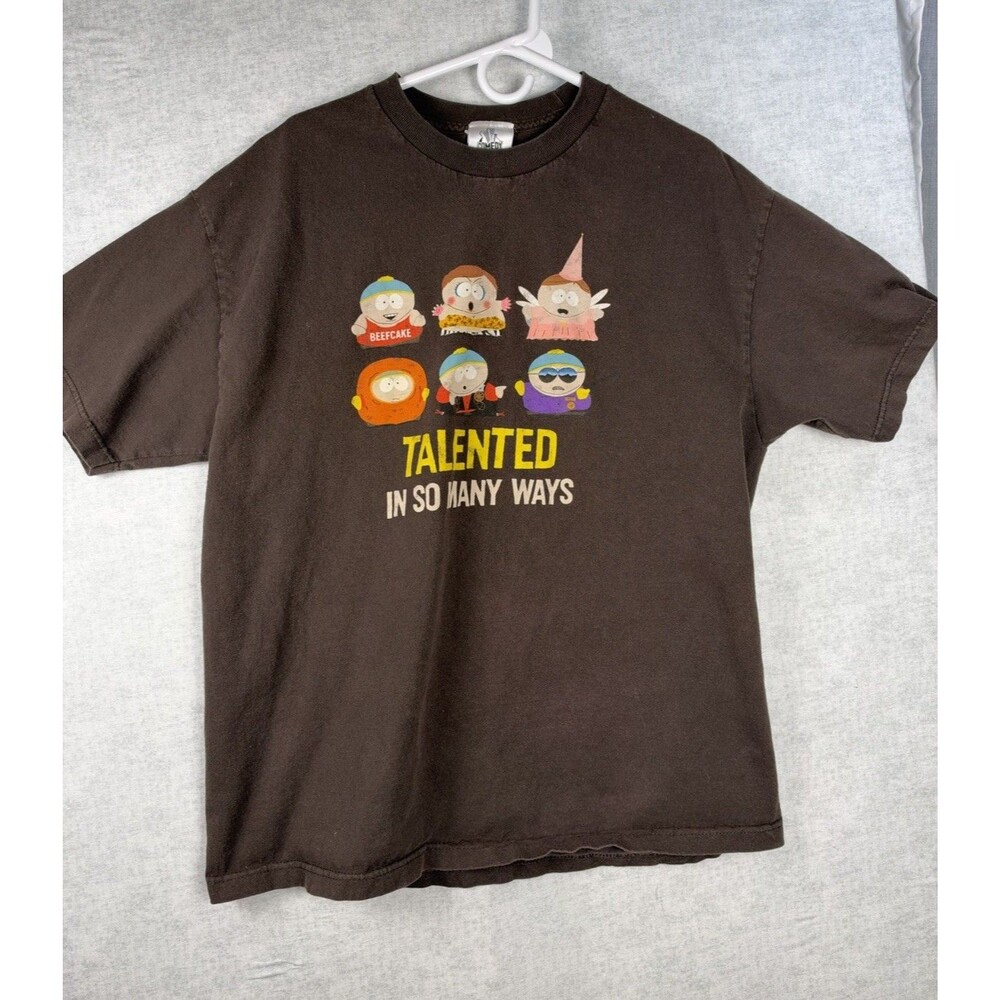 Vintage 2006 Comedy Central South Park Cartman Talented Cartoon Shirt Men XLarge